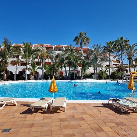 بلايا ذي لاس أميريكاس Studio Apartment No 1 Directly On The Beach And Sea, Terrace, Heated Pool, Wifi المظهر الخارجي الصورة