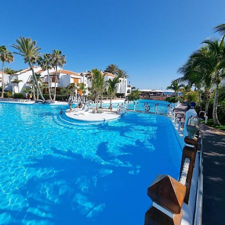 بلايا ذي لاس أميريكاس Studio Apartment No 1 Directly On The Beach And Sea, Terrace, Heated Pool, Wifi المظهر الخارجي الصورة