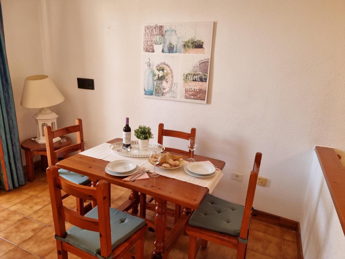 بلايا ذي لاس أميريكاس Studio Apartment No 1 Directly On The Beach And Sea, Terrace, Heated Pool, Wifi المظهر الخارجي الصورة